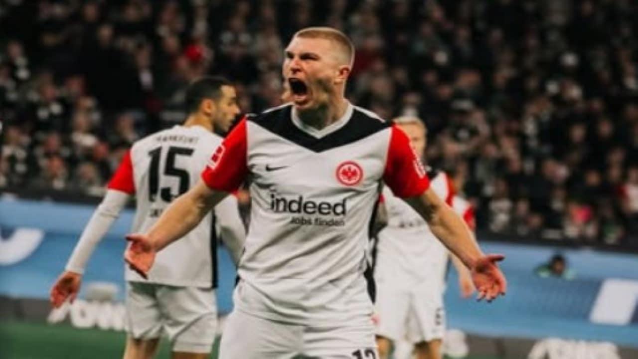 Cenário da partida em Frankfurt