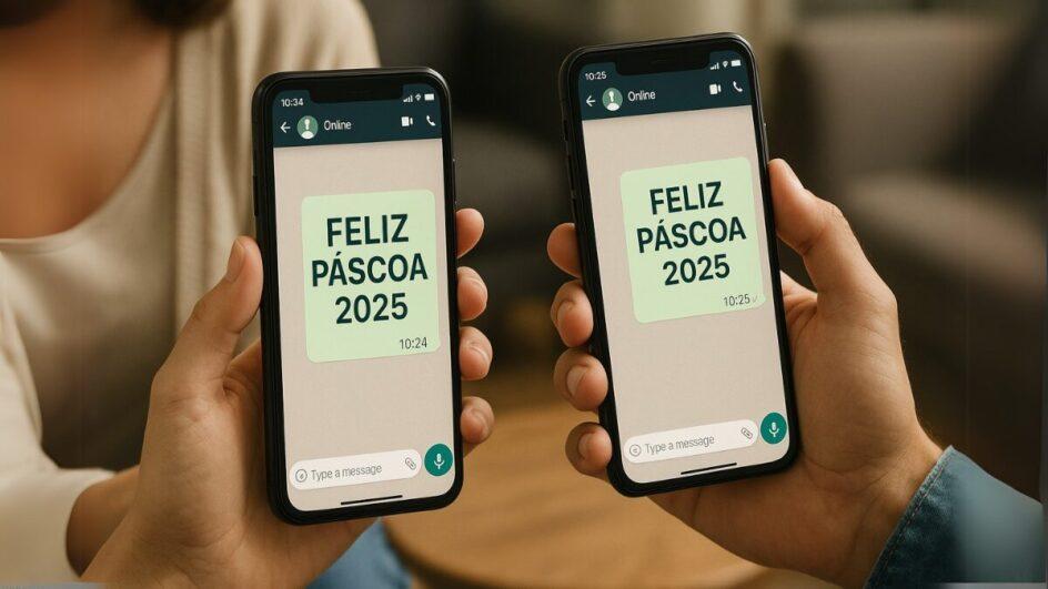 99 mensagens de páscoa para compartilhar em 2025