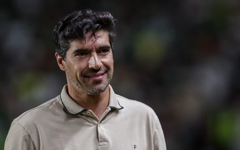 Abel Ferreira, técnico do Palmeiras, durante partida