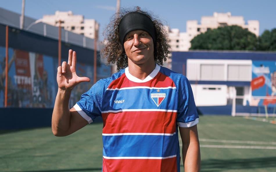 David Luiz em novo visual