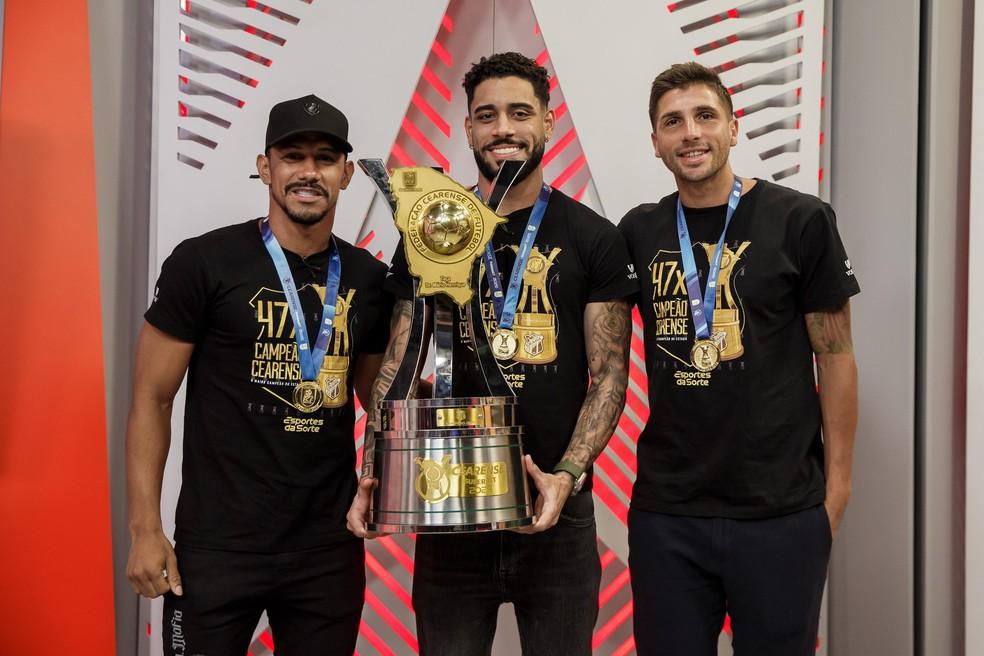 Fernando Sobral, Matheus Bahia e Lucas Mugni