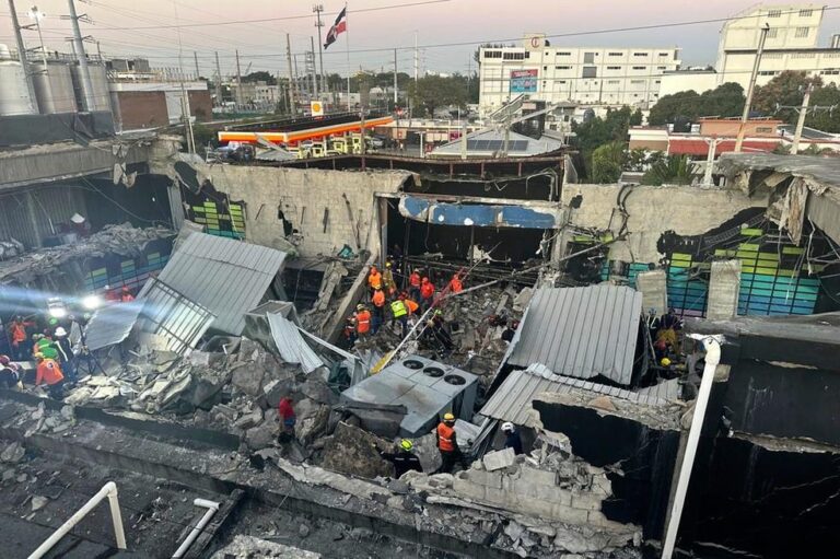 Tragédia na República Dominicana: Desabamento de discoteca deixa 124 mortos