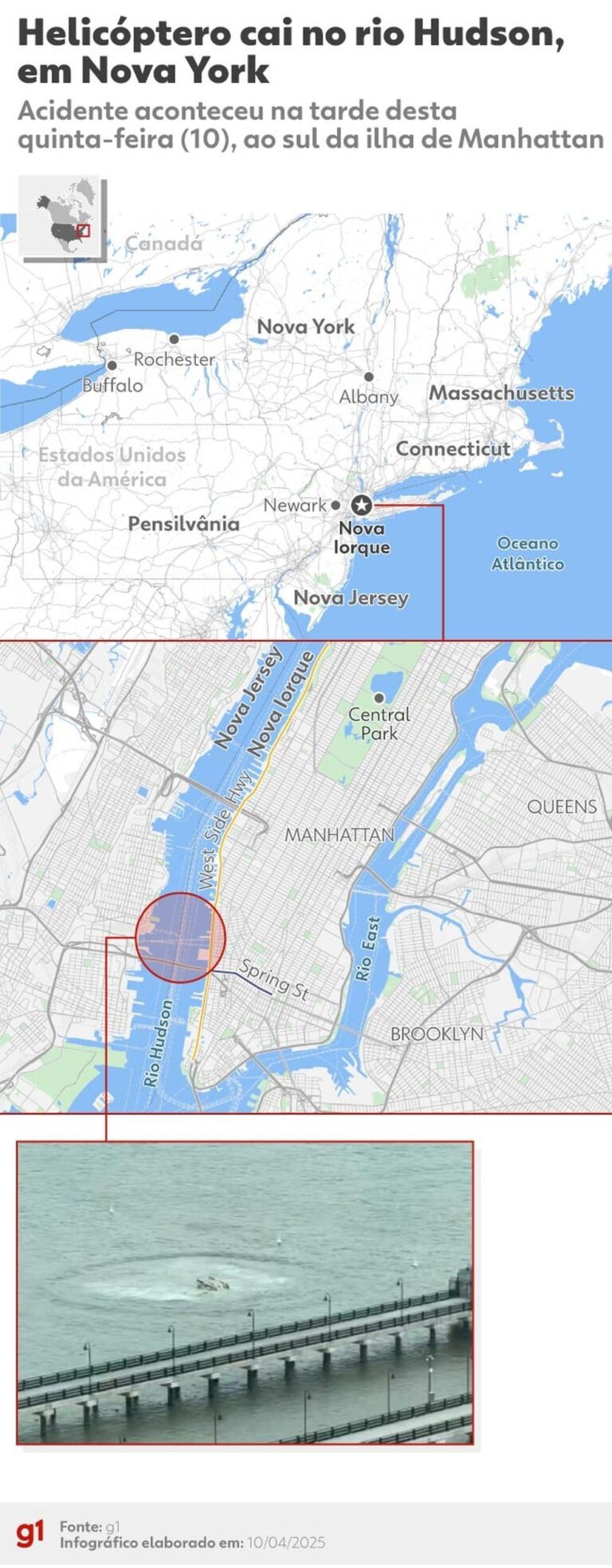 Tragédia em Nova York: Seis Mortos em Queda de Helicóptero no Rio Hudson