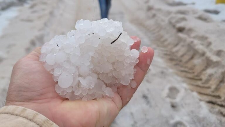 Granizo Surpreende Moradores em Vacaria e Sananduva, RS