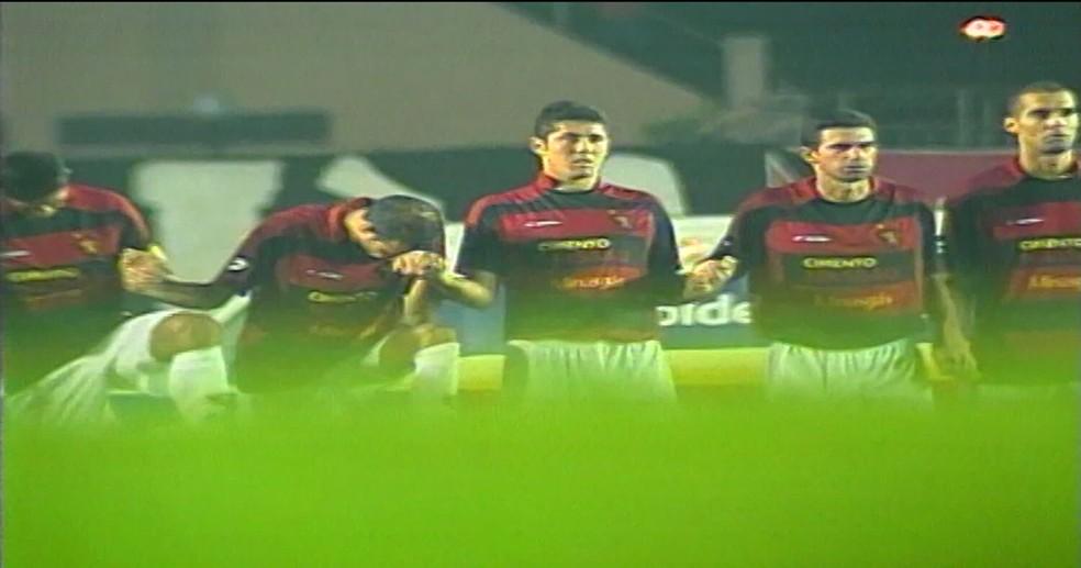 Sport em disputa de pênaltis com o Vasco em 2008, pela semifinal da Copa do Brasil