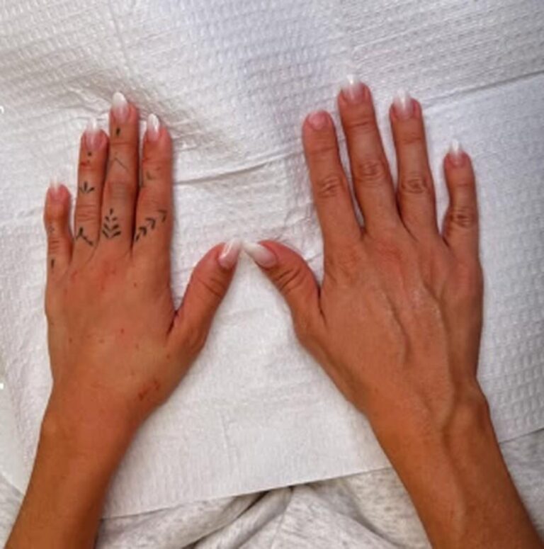 Gkay surpreende com harmonização nas mãos feita em Los Angeles