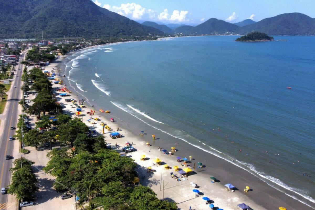Praia da Maranduba, em Ubatuba