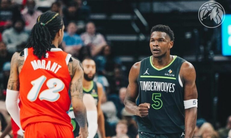 Timberwolves conquistam vitória importante sobre Grizzlies e beneficiam Warriors na briga pelos playoffs