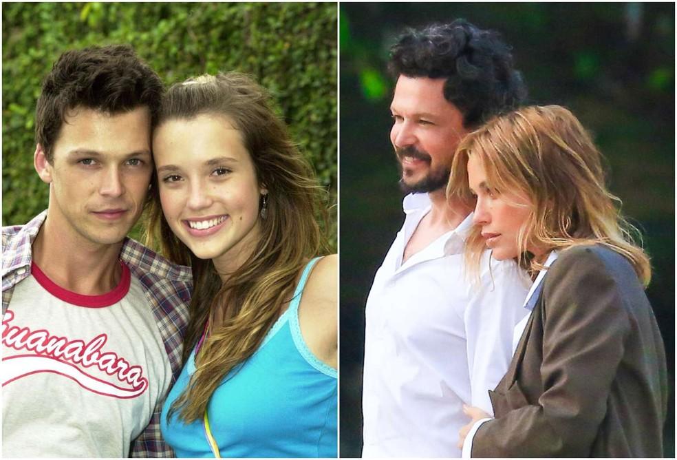 Juliana Didone e Guilherme Berenguer em Malhação e agora