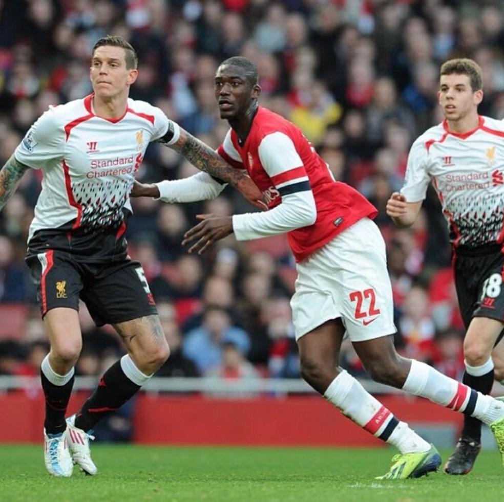 Sanogo em duelo no clássico inglês entre Arsenal e Liverpool