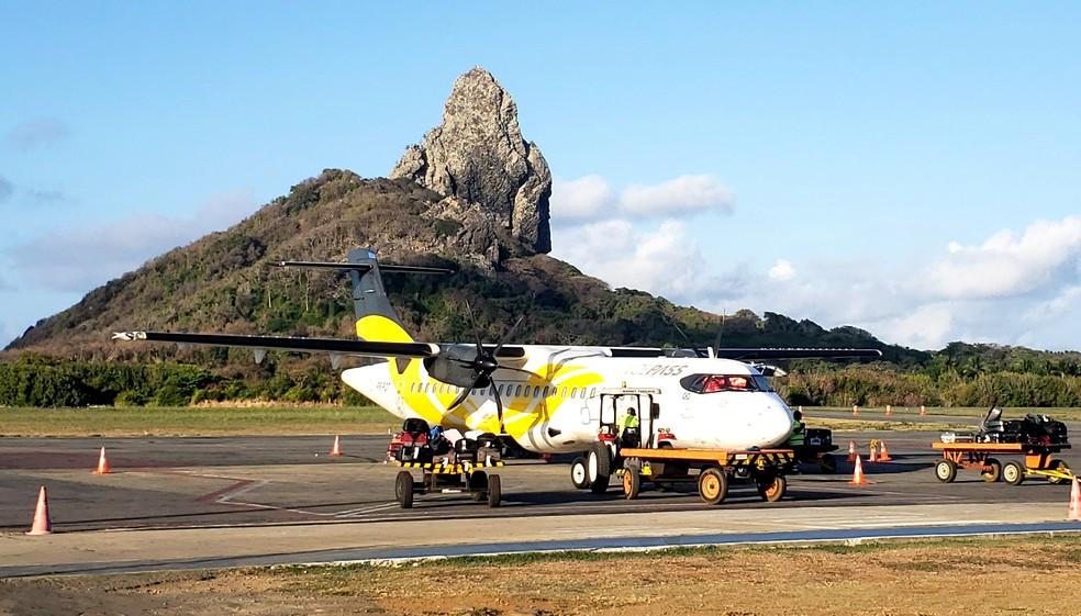 Voepass operou até a segunda (10) em Fernando de Noronha