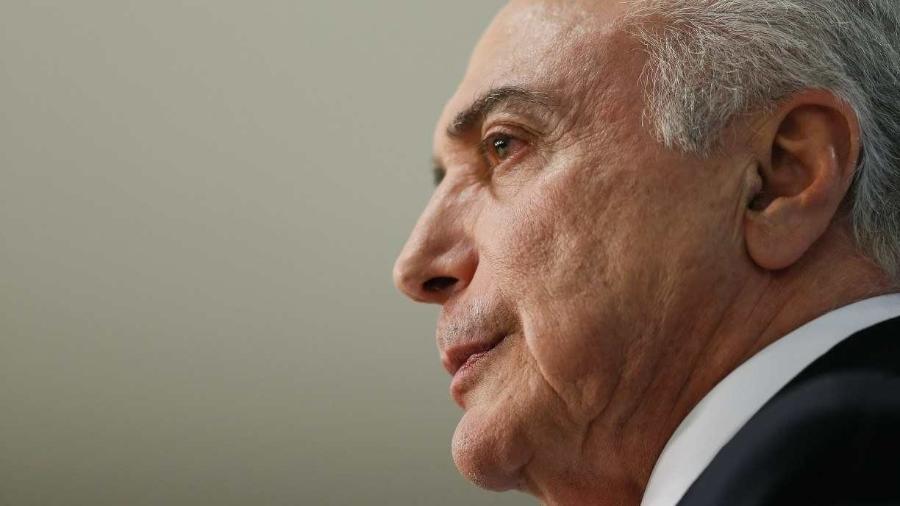 Michel Temer falando sobre anistia