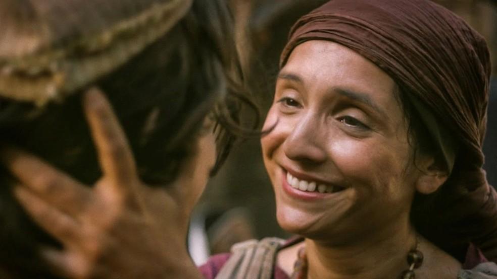 Vanessa Benavente como Virgem Maria em The Chosen