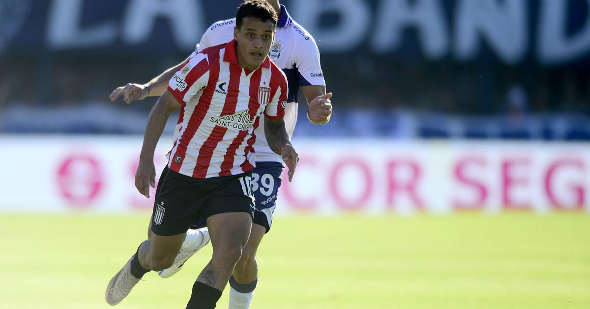 Estudiantes de La Plata em ação contra Botafogo pela Copa Libertadores