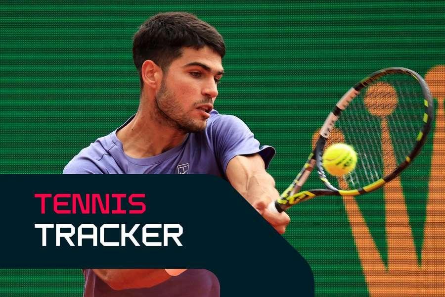 Carlos Alcaraz se prepara para enfrentar Ethan Quinn no Barcelona Open.