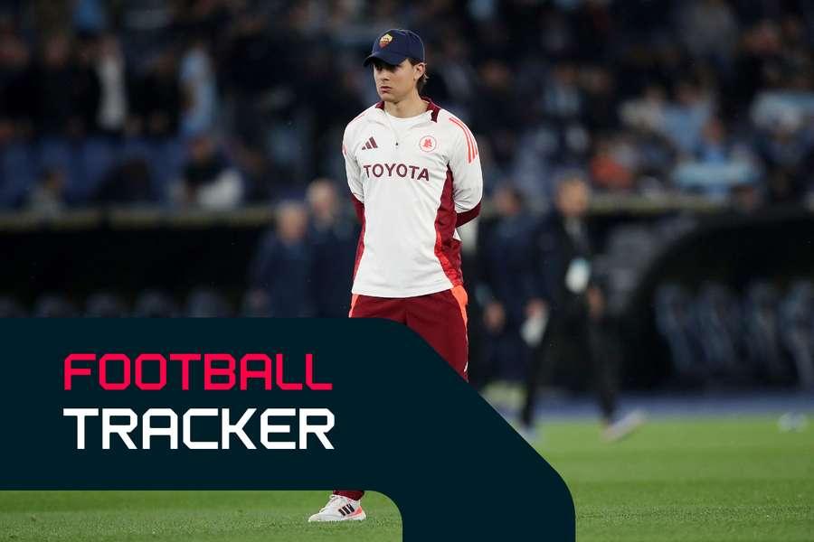 Dybala looks on ahead of Rome derby