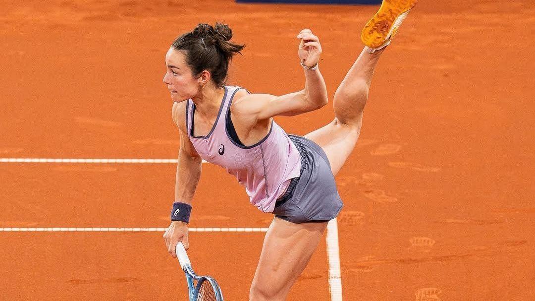 A tenista francesa Lois Boisson