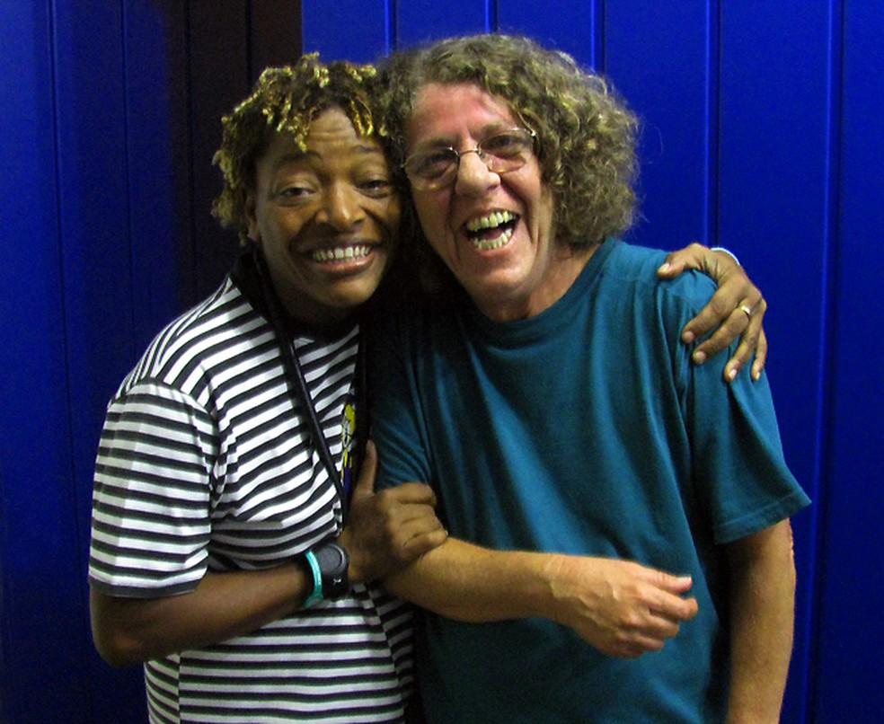 Cristina Buarque com Mart'nália em 2011