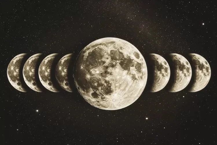 Explorando as Fases da Lua em 2025: Calendário e Influências