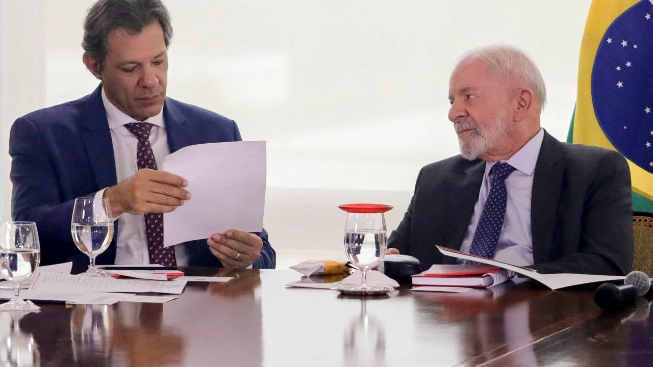 Fernando Haddad e Lula