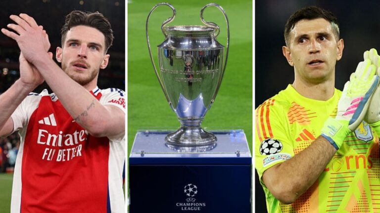 A disputa acirrada das quartas de final da Liga dos Campeões: Arsenal e Aston Villa em focos diferentes