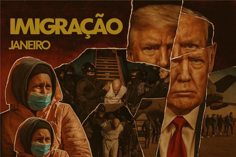 Como Trump tentou emparedar alvos em série, dominou o noticiário e chacoalhou o mundo: Imigração
