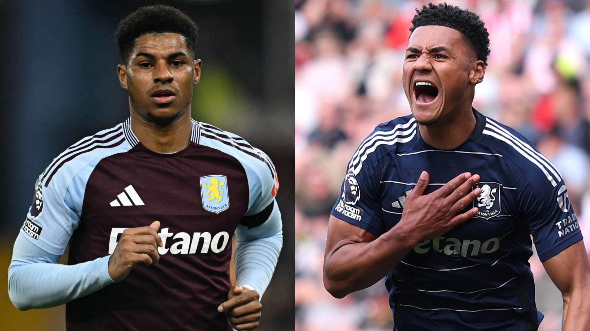 Marcus Rashford e Ollie Watkins