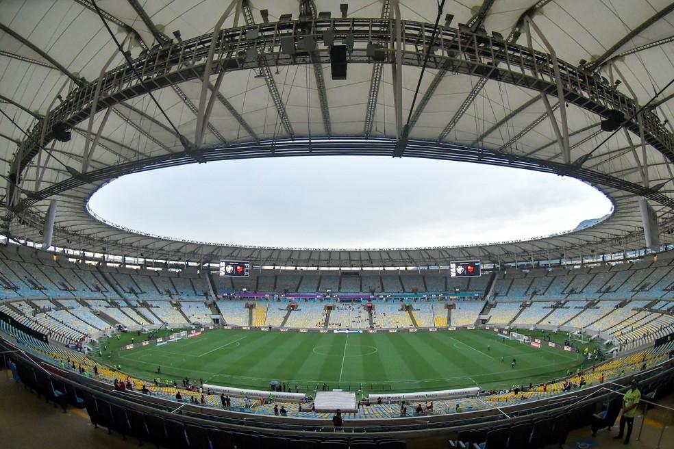 Estádio Maracanã durante Vasco x Flamengo