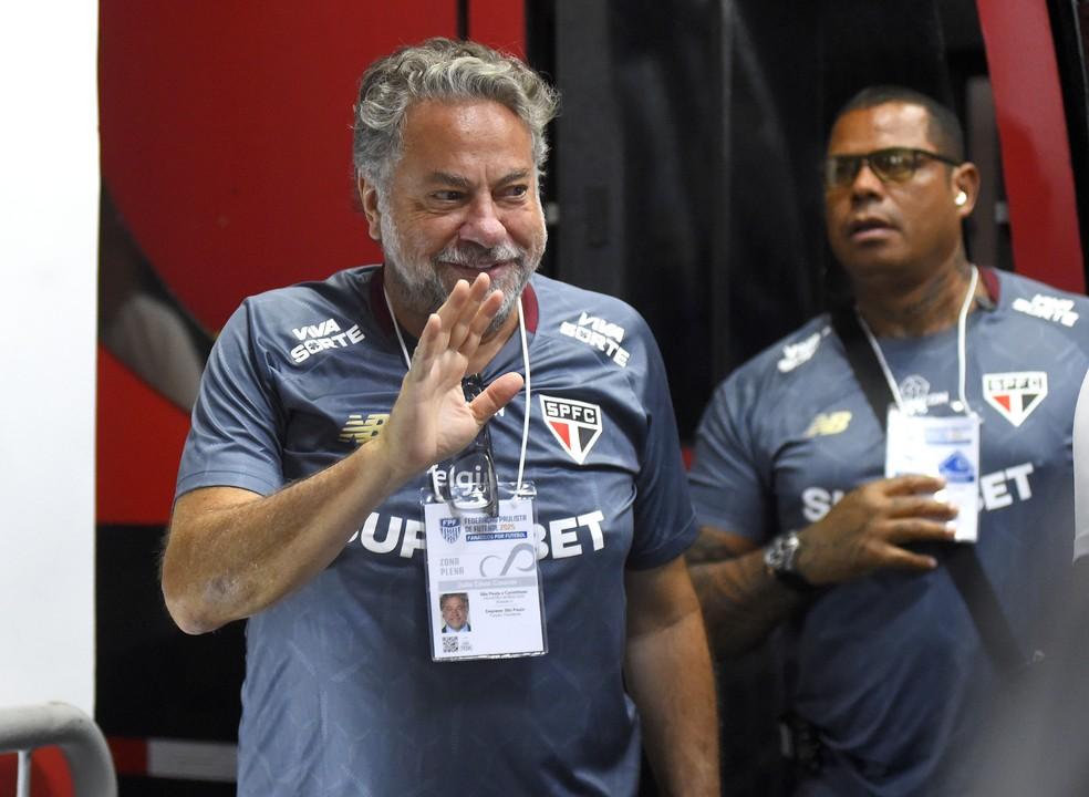Julio Casares antes de São Paulo x Corinthians