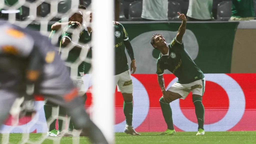 Palmeiras perdido contra o Novorizontino na Arena Barueri.