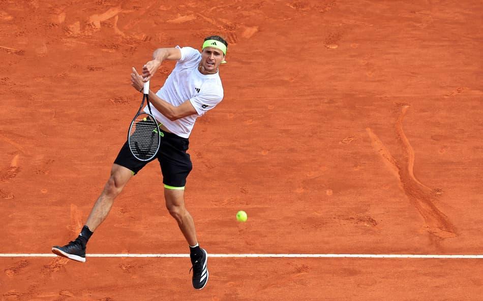 Zverev comemora a vitória em Monte Carlo