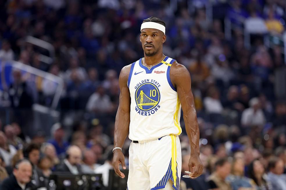 Jimmy Butler foi um dos destaques da vitória do Golden State sobre os Grizzlies
