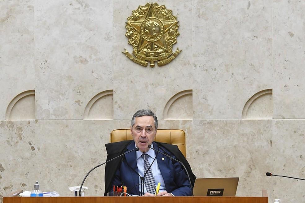 O presidente do STF, ministro Luís Roberto Barroso