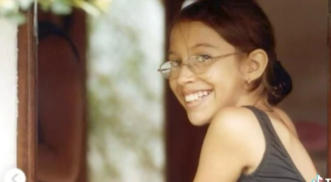 Renata Saldanha, do 'BBB 25', na infância