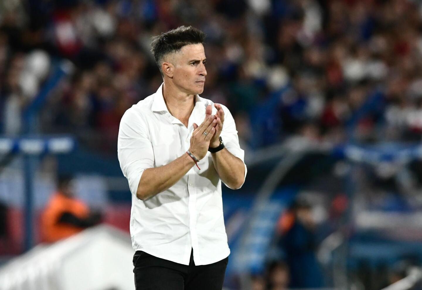 Pablo Peirano, treinador de Nacional