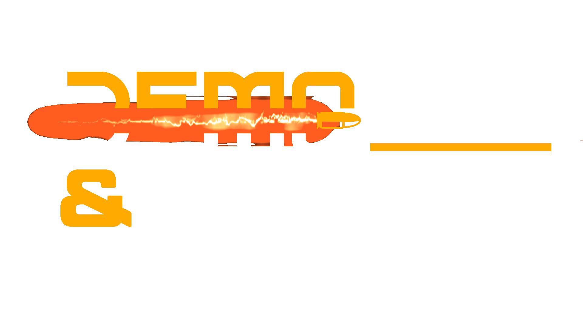 Logo de Demo & Review.