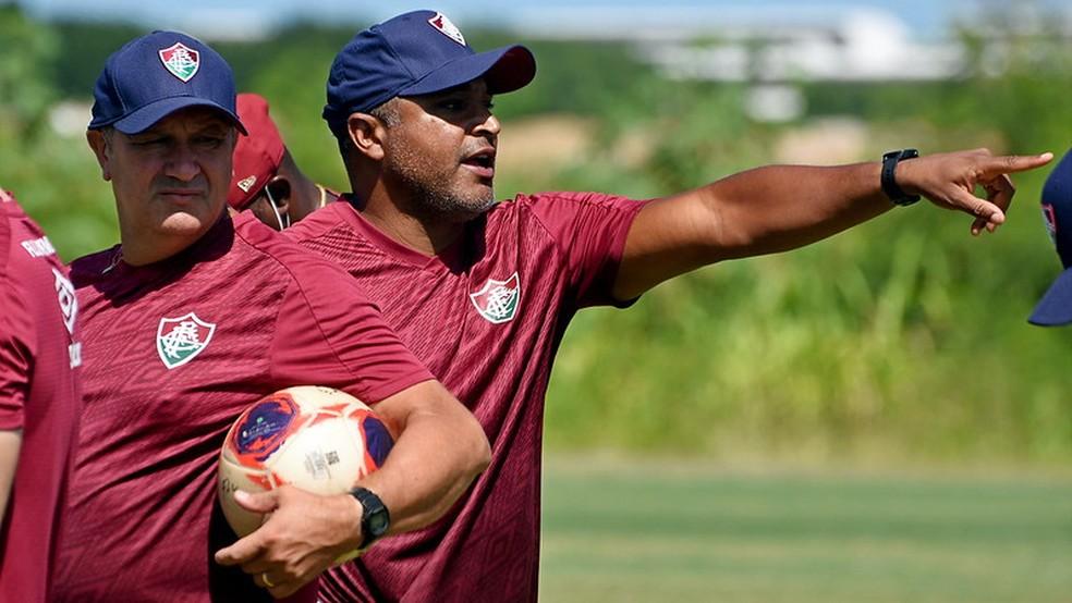 James Freitas e Roger Machado trabalharam juntos no Fluminense