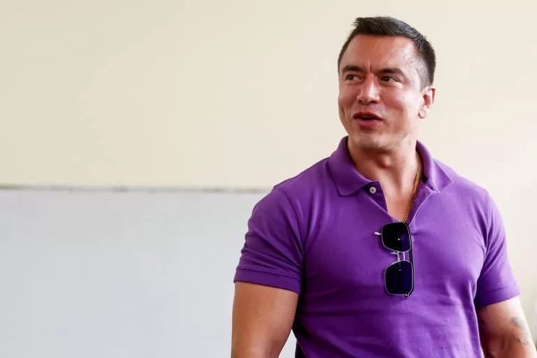 Daniel Noboa lidera contagem de votos e se encaminha para reeleição no Equador