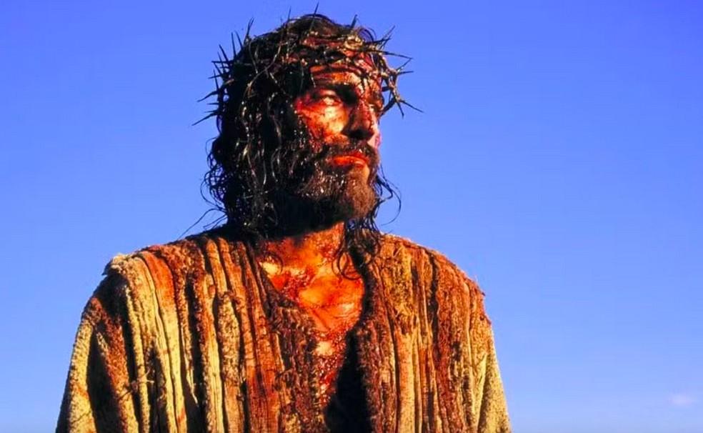 Jim Caviezel em A Paixão de Cristo (2004)