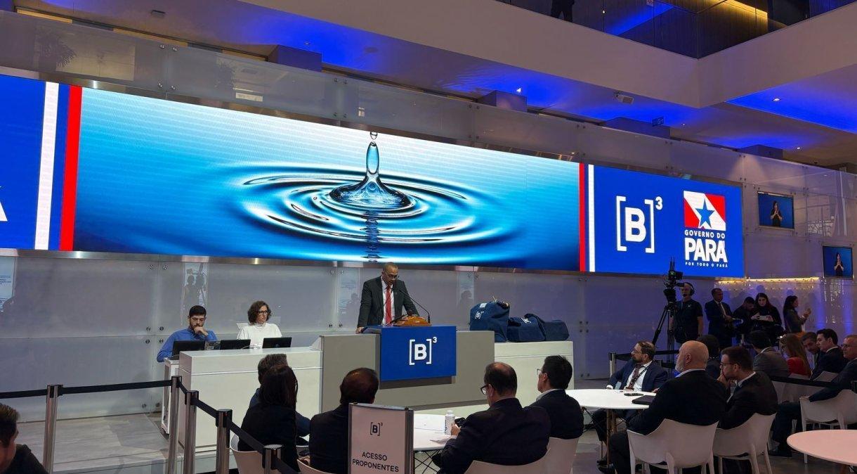 Leilão foi realizado na sede da B3, em São Paulo.