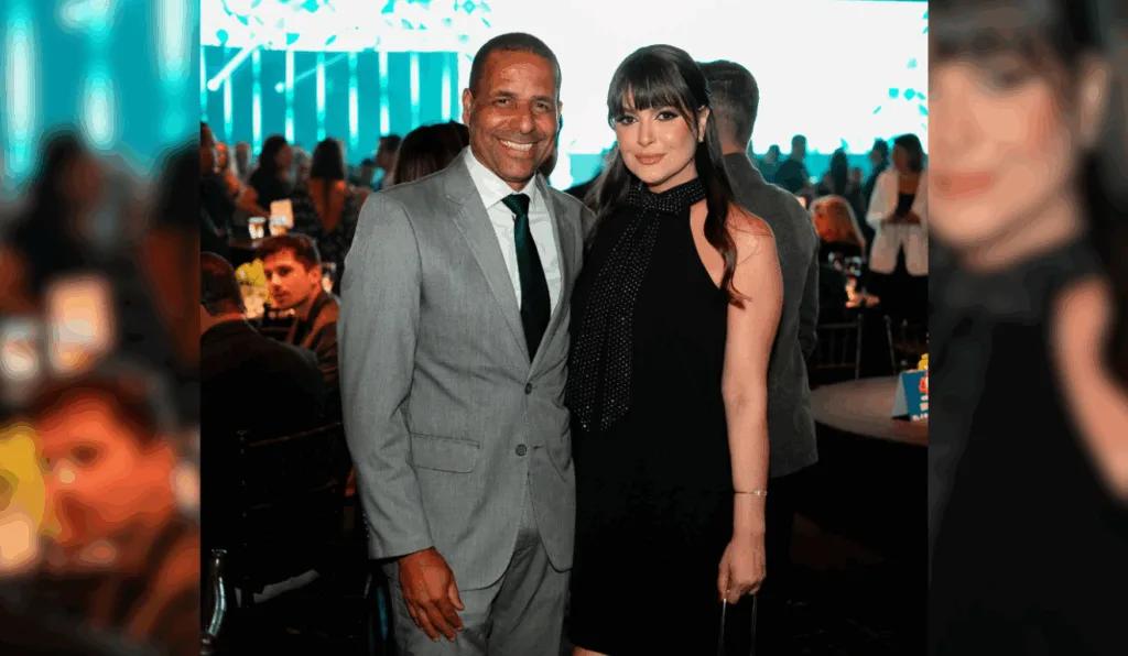 Juninho e Nabila Furtado.