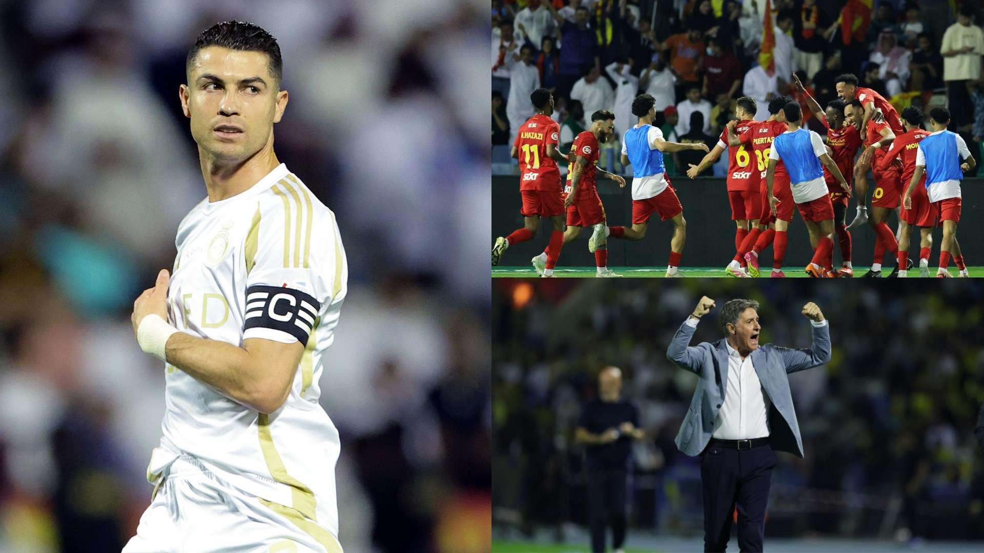 Cristiano Ronaldo Al-Qadsiyah Al-Nassr Michel