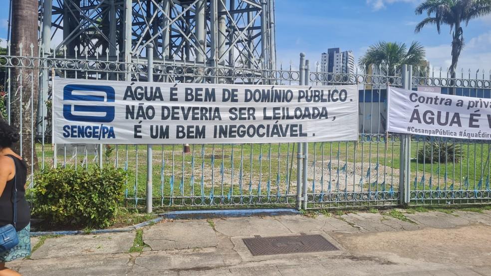 Urbanitários são contra concessão de serviços da Cosanpa no Pará.