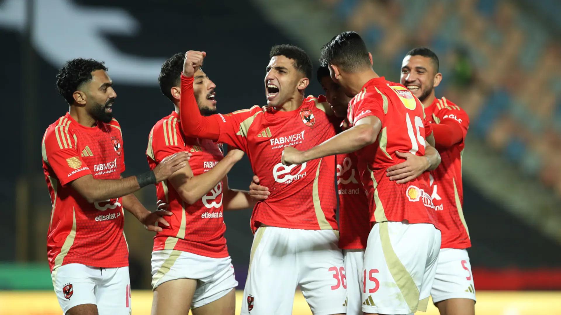 Al Ahly e Al Hilal em ação na CAF Champions League