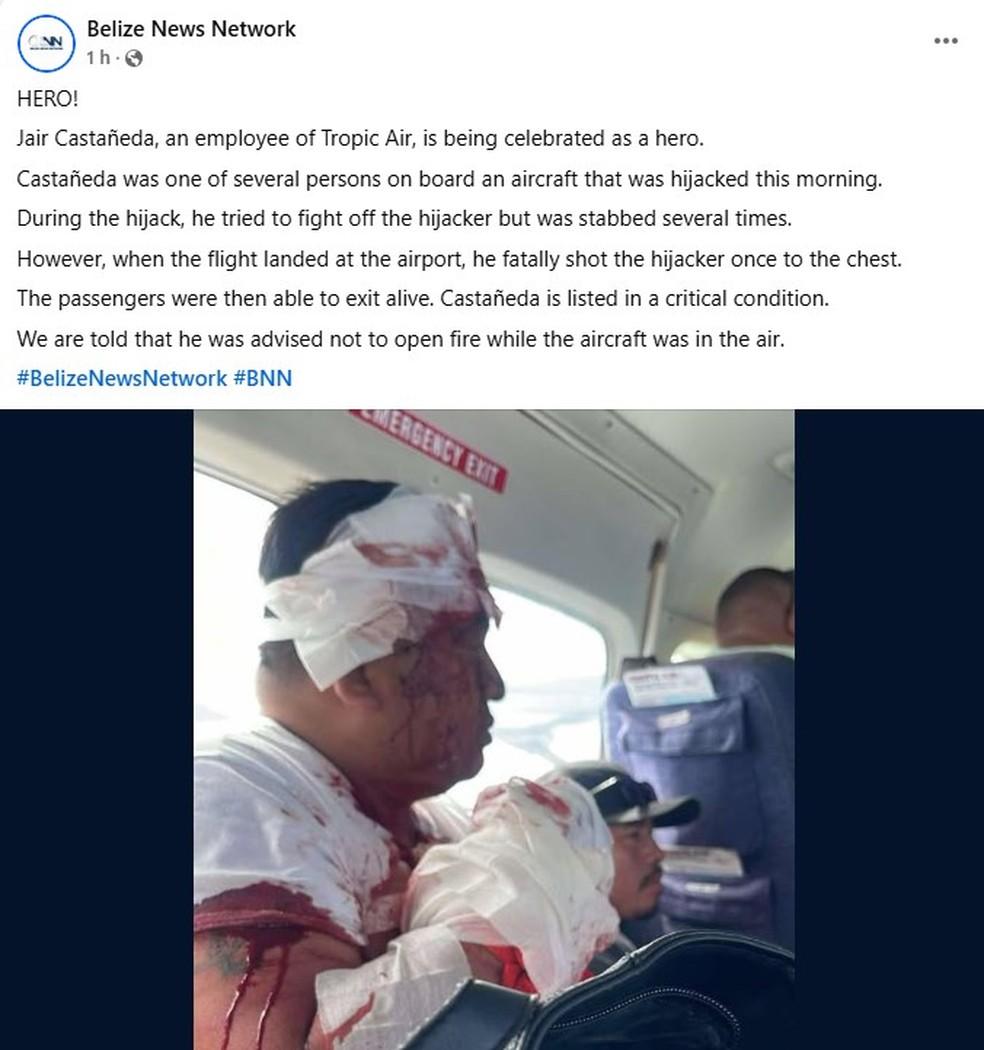 Avião da Tropic Air sequestrado no Belize