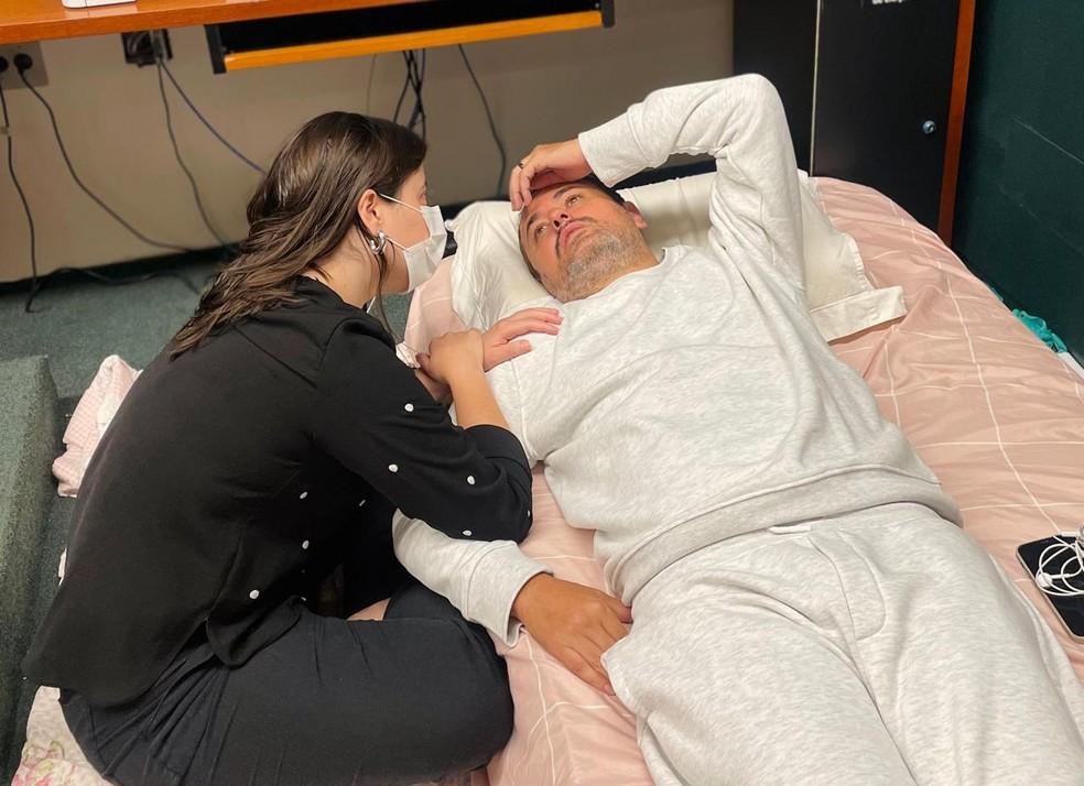 Deputado Glauber Braga em greve de fome