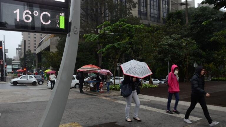 Frio às portas: Abril traz quedas de temperatura e chuva em São Paulo