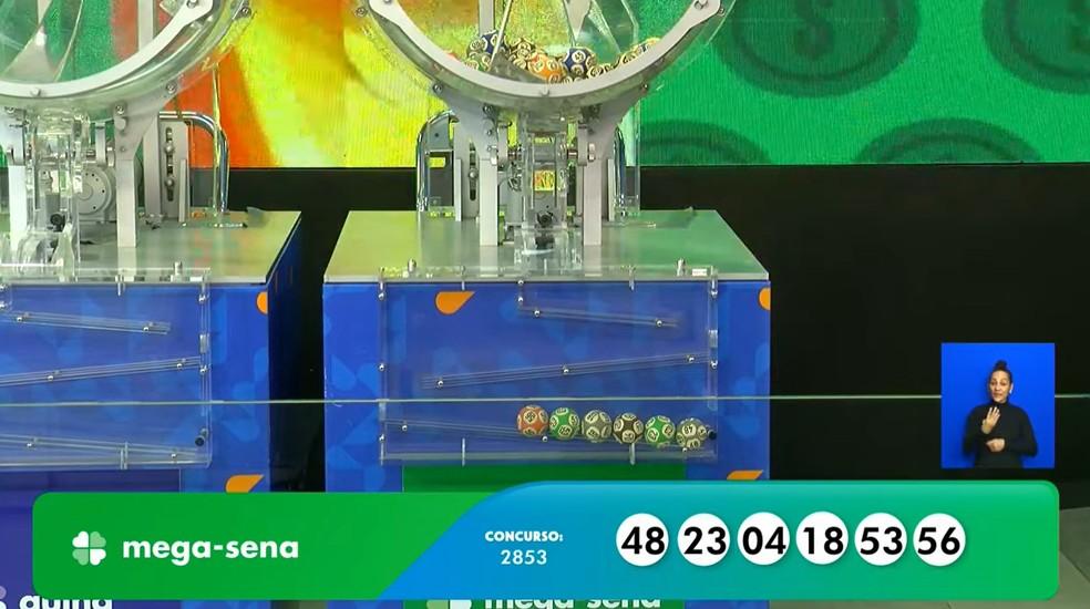 Concurso 2.853 da Mega-Sena