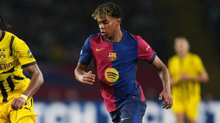 Lamine Yamal se torna o jogador mais jovem a completar 20 partidas na Champions League
