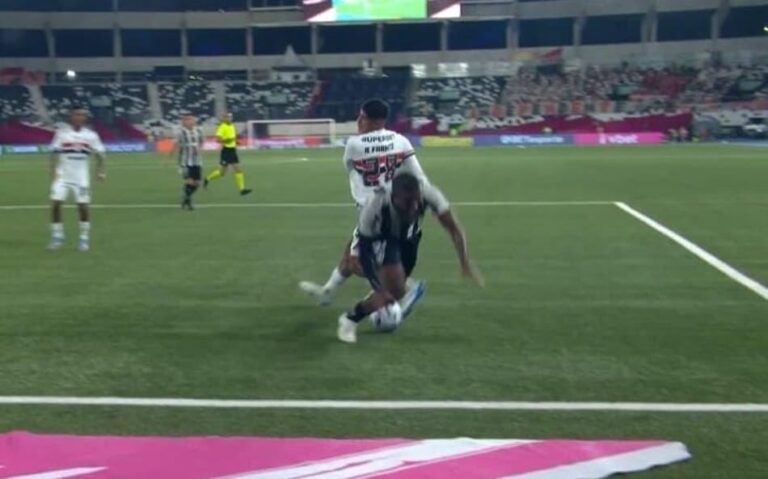 CBF divulga análise do VAR em pênalti anulado do Botafogo contra São Paulo